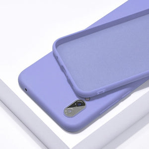 Soft Liquid Silicone Case For Samsung Galaxy A10 A20 A30 A40 A50 A70 A20E J4 J6 J8 A6 2018 Note8 9 10 S8 S9 S10 Plus S10e