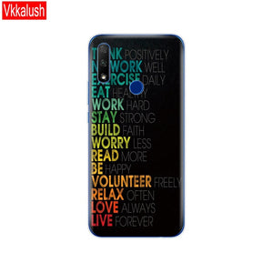 For Honor 9X Global Case Honor 9X Premium Case Silicon TPU Soft Back Cover Phone Case For Huawei Honor 9X Premium STK-LX1 Bumper