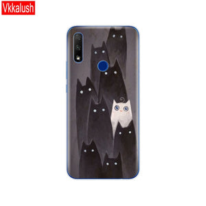 For Honor 9X Global Case Honor 9X Premium Case Silicon TPU Soft Back Cover Phone Case For Huawei Honor 9X Premium STK-LX1 Bumper